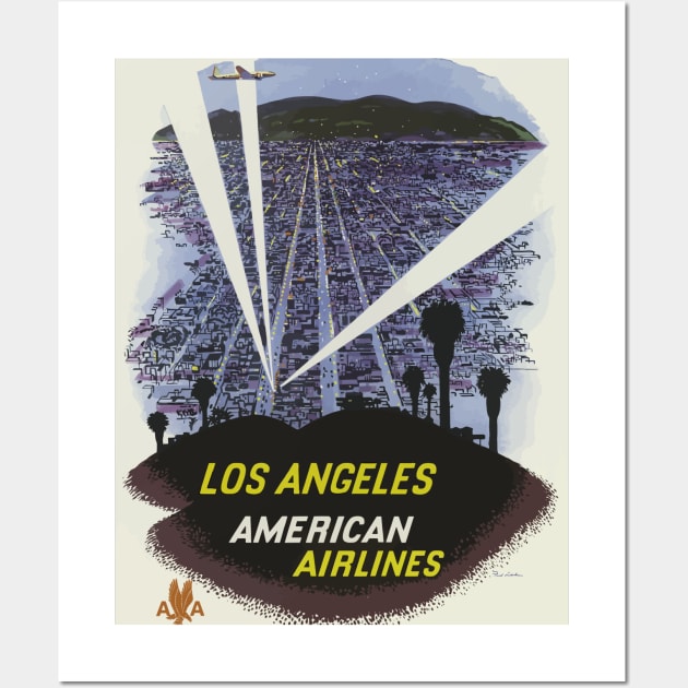 Los Angeles Airlines Wall Art by Yaelledark